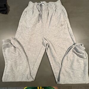 ALO Yoga Light Gray Sweatpants
